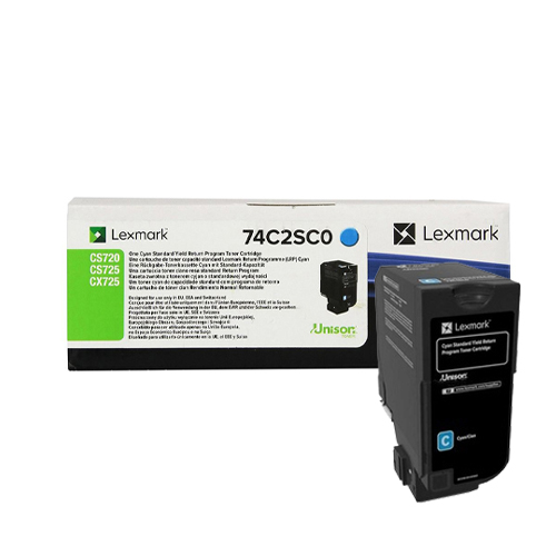Toner-LEXMARK-74C2SC0