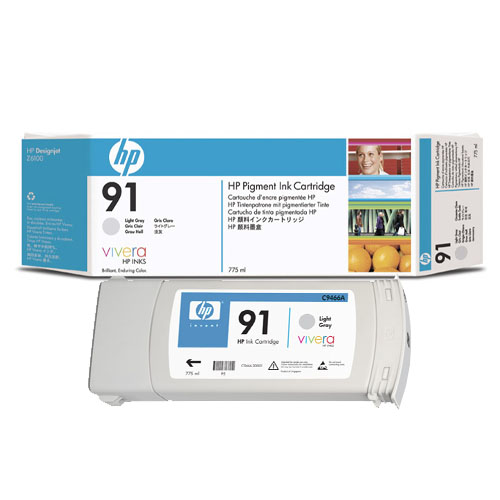 Cartouche-HP-91-C9466A-Gris-Clair