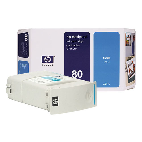 Cartouche-HP-80-C4872A-Cyan