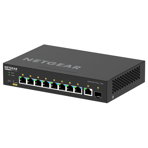 Switch-Netgear-M4250-9G1F-PoE