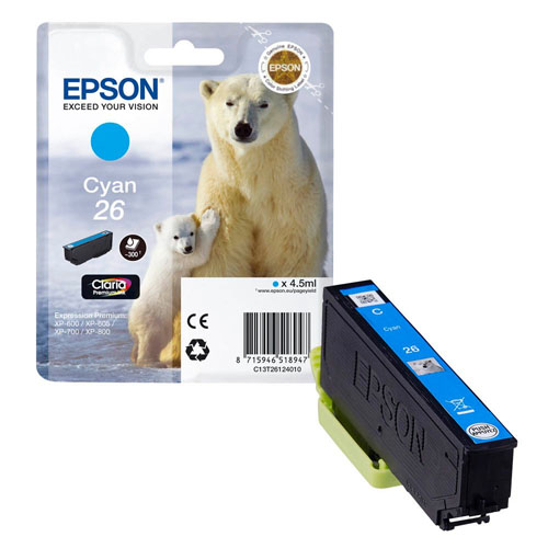 Cartouche-EPSON-T2612-C13T26124012