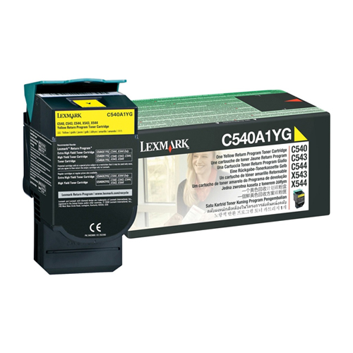 Toner-LEXMARK-C540A1YG