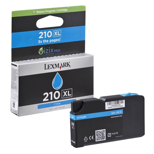 Cartouche-LEXMARK-210XL-14L0175E-Cyan