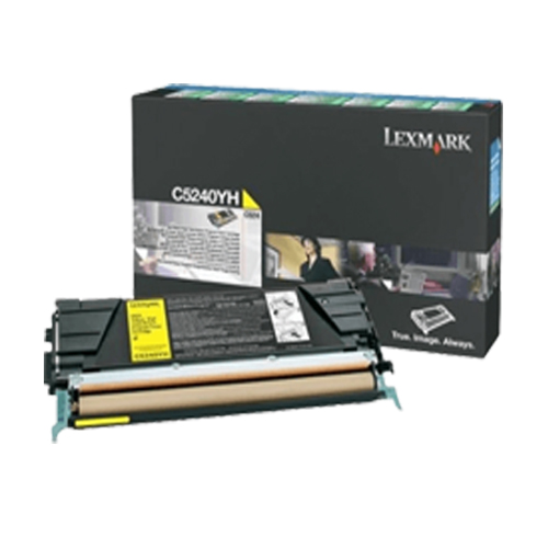 Toner-LEXMARK-C5240YH